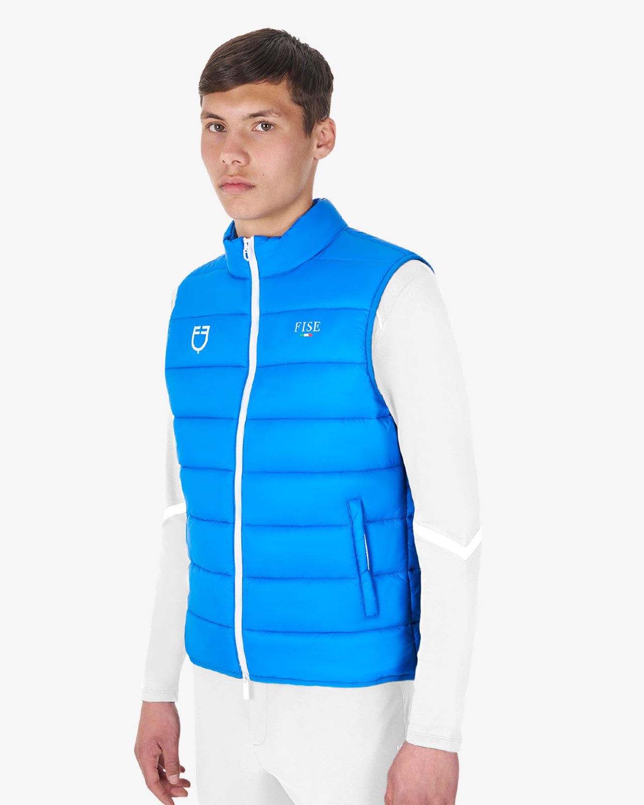 Smanicato uomo slim fit Equestro X FISE
