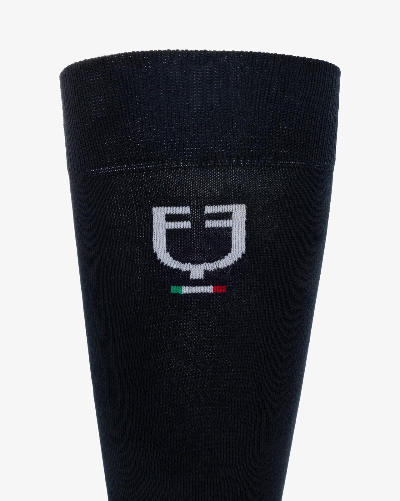 Stretch technical sock with Italian flag