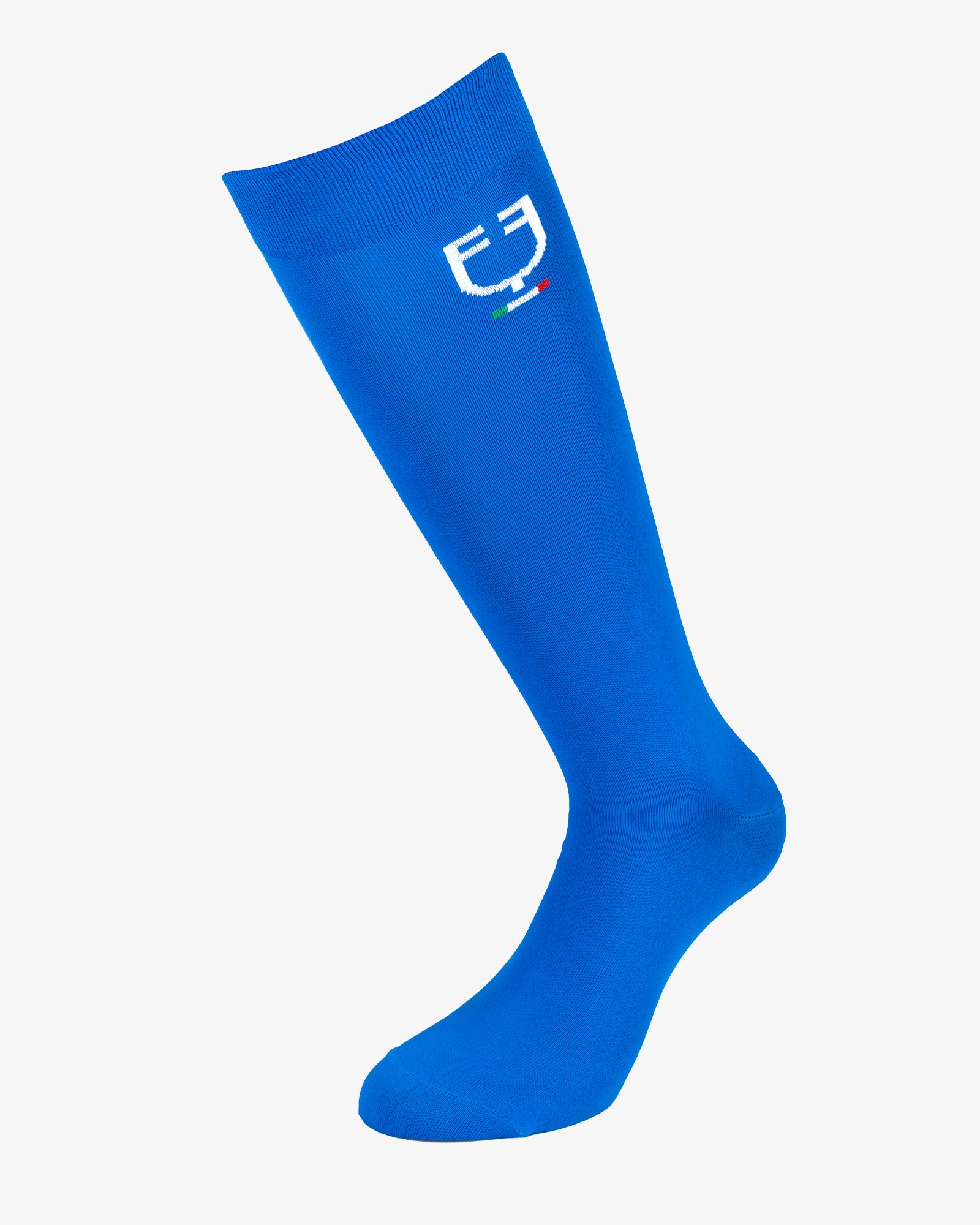 Stretch technical sock with Italian flag