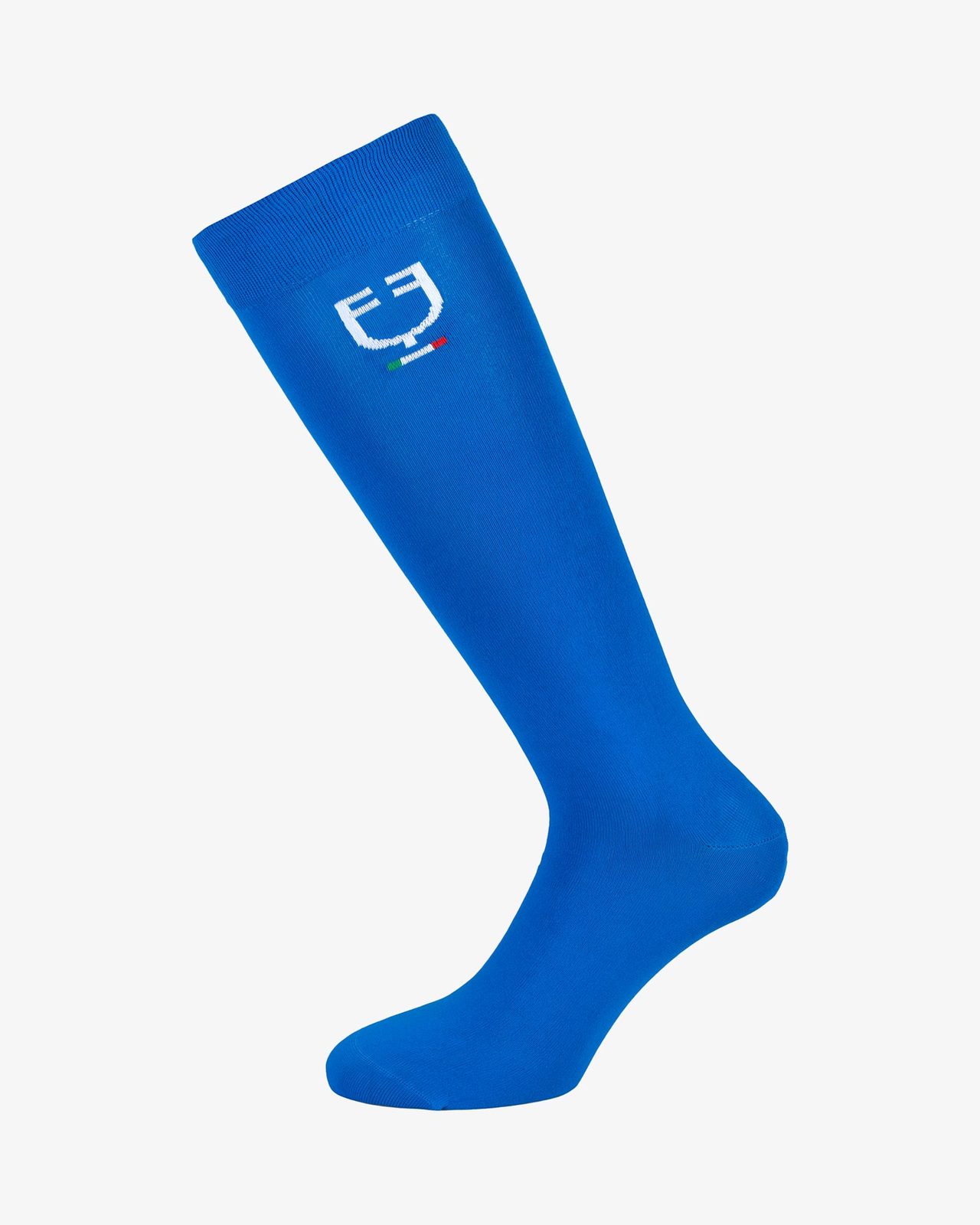 Stretch technical sock with Italian flag