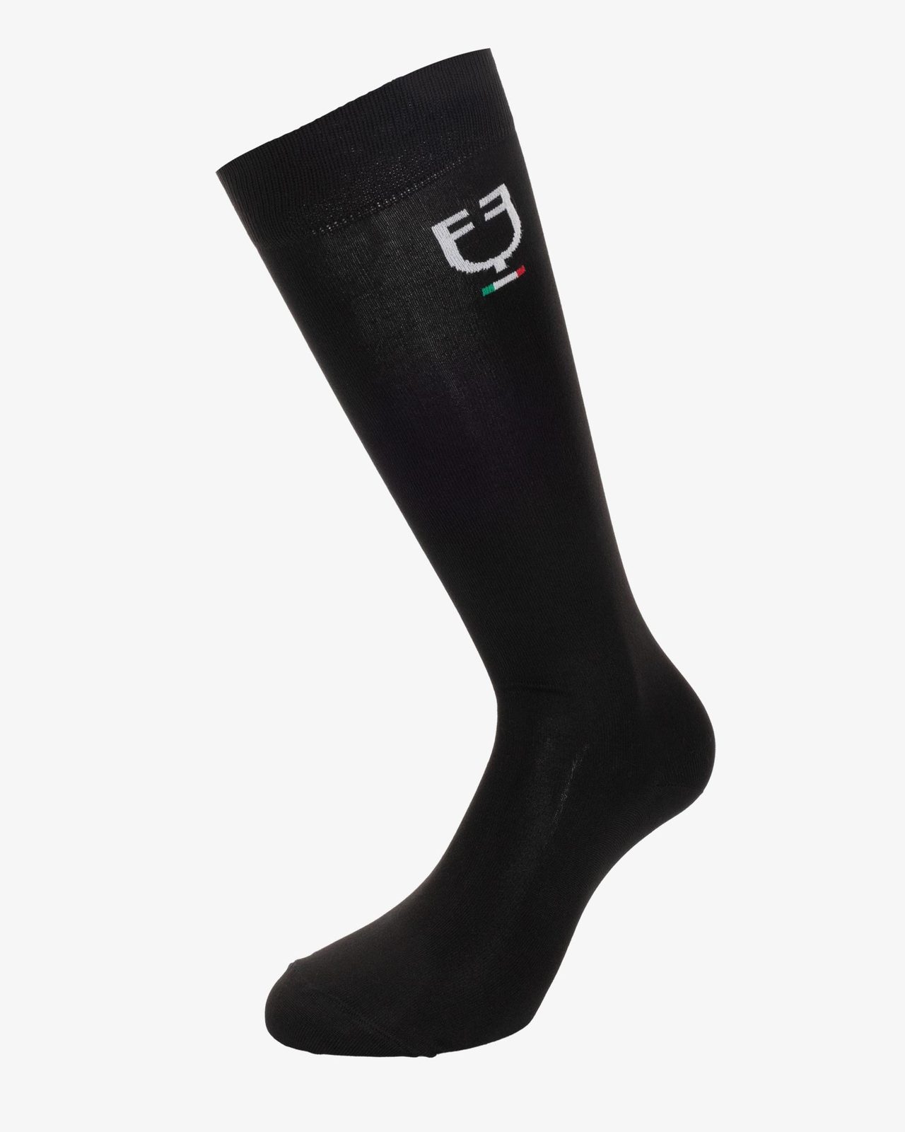 Stretch technical sock with Italian flag