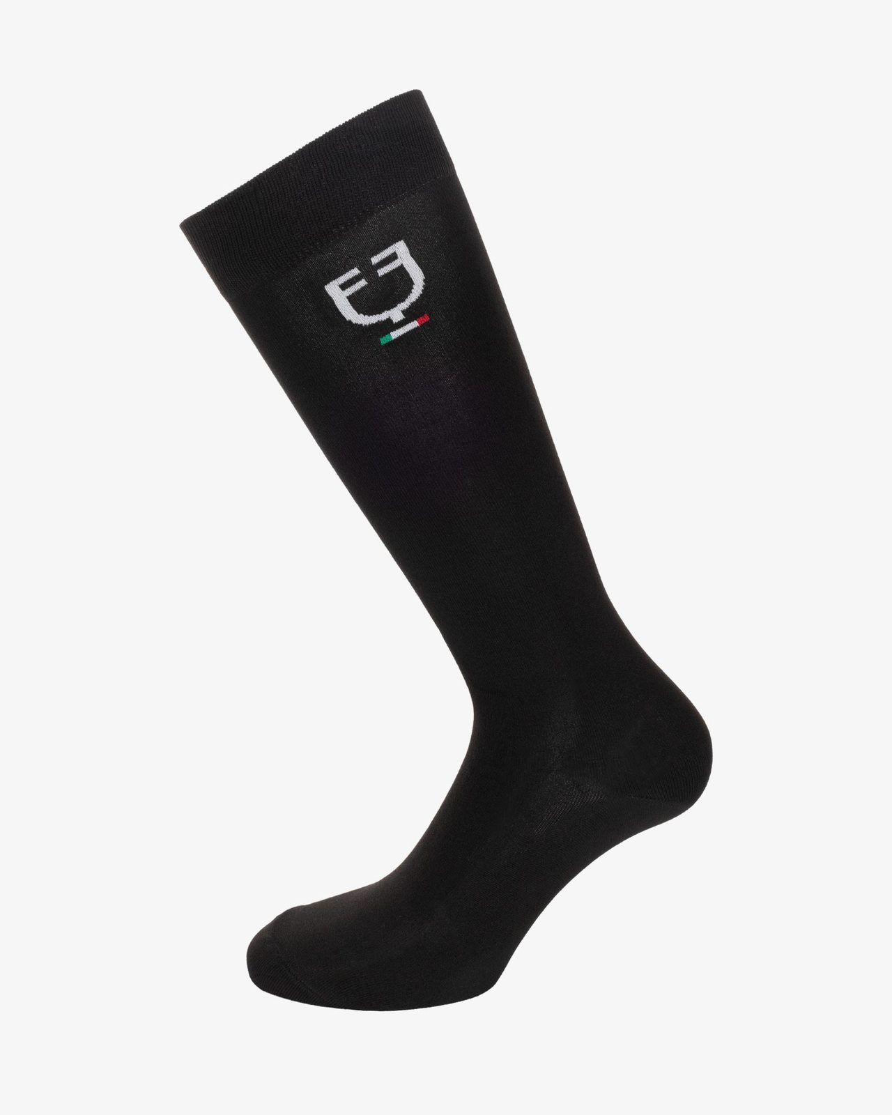 Stretch technical sock with Italian flag