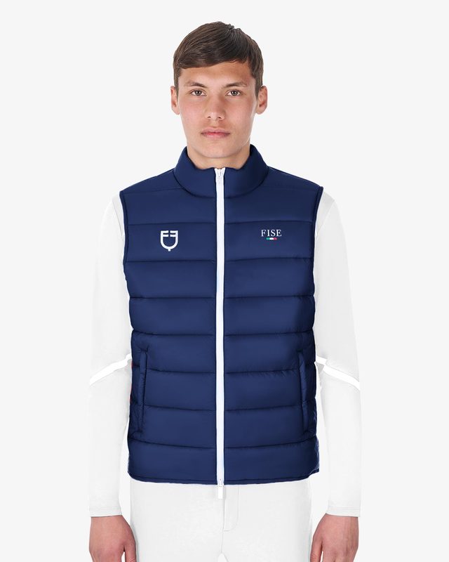 Smanicato uomo slim fit Equestro X FISE