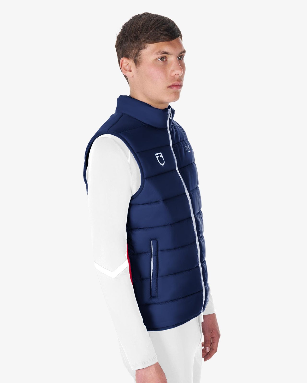 Smanicato uomo slim fit Equestro X FISE