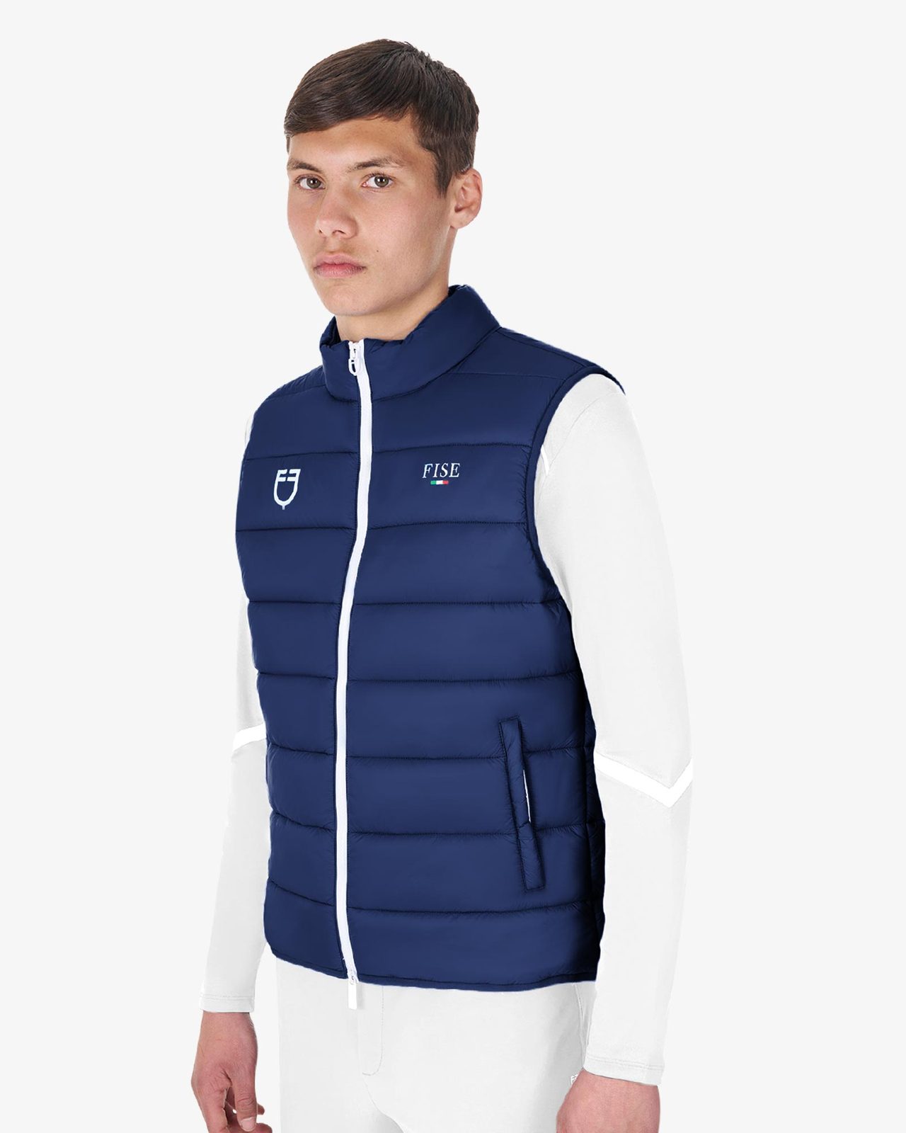 Smanicato uomo slim fit Equestro X FISE