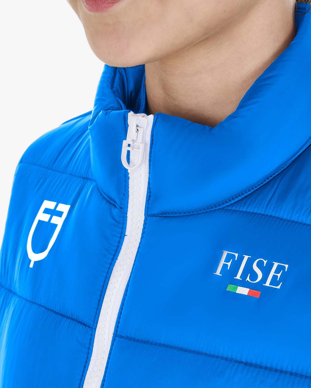 Kids' unisex slim fit vest Equestro X FISE