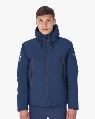 Men's waterproof puffer jacket Equestro X FISE