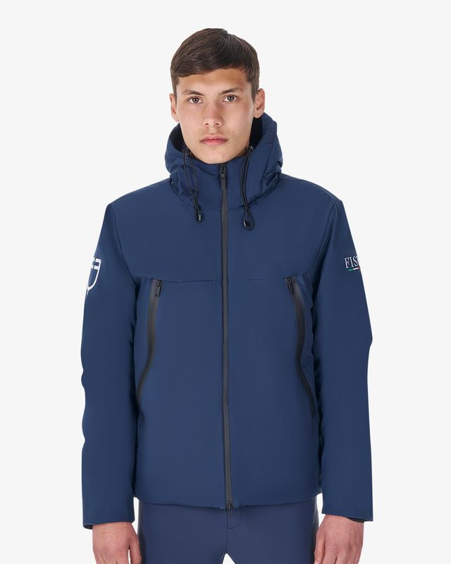 Piumino uomo impermeabile Equestro X FISE