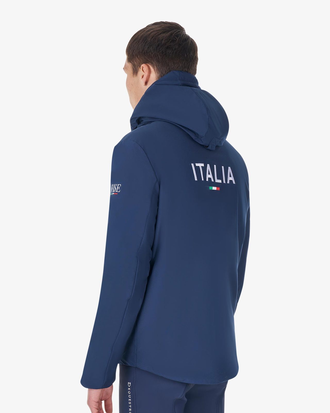 Men's waterproof puffer jacket Equestro X FISE