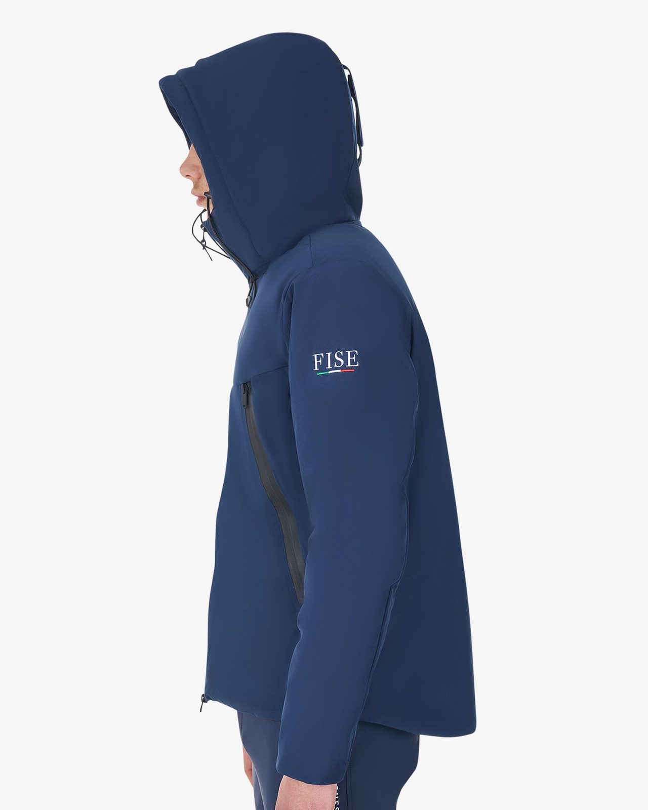 Men's waterproof puffer jacket Equestro X FISE