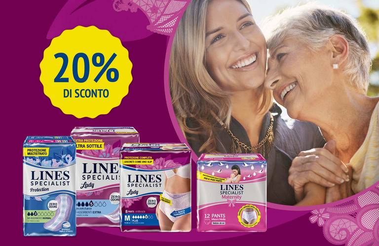 Sezione Offerte 20% donna