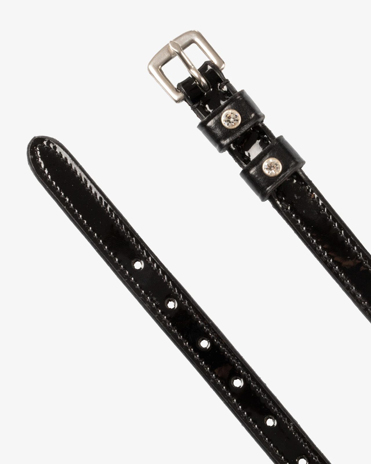 Spur straps with crystals