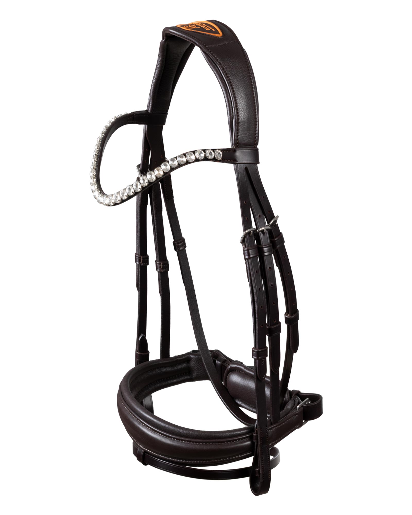Starry night calfskin bridle
