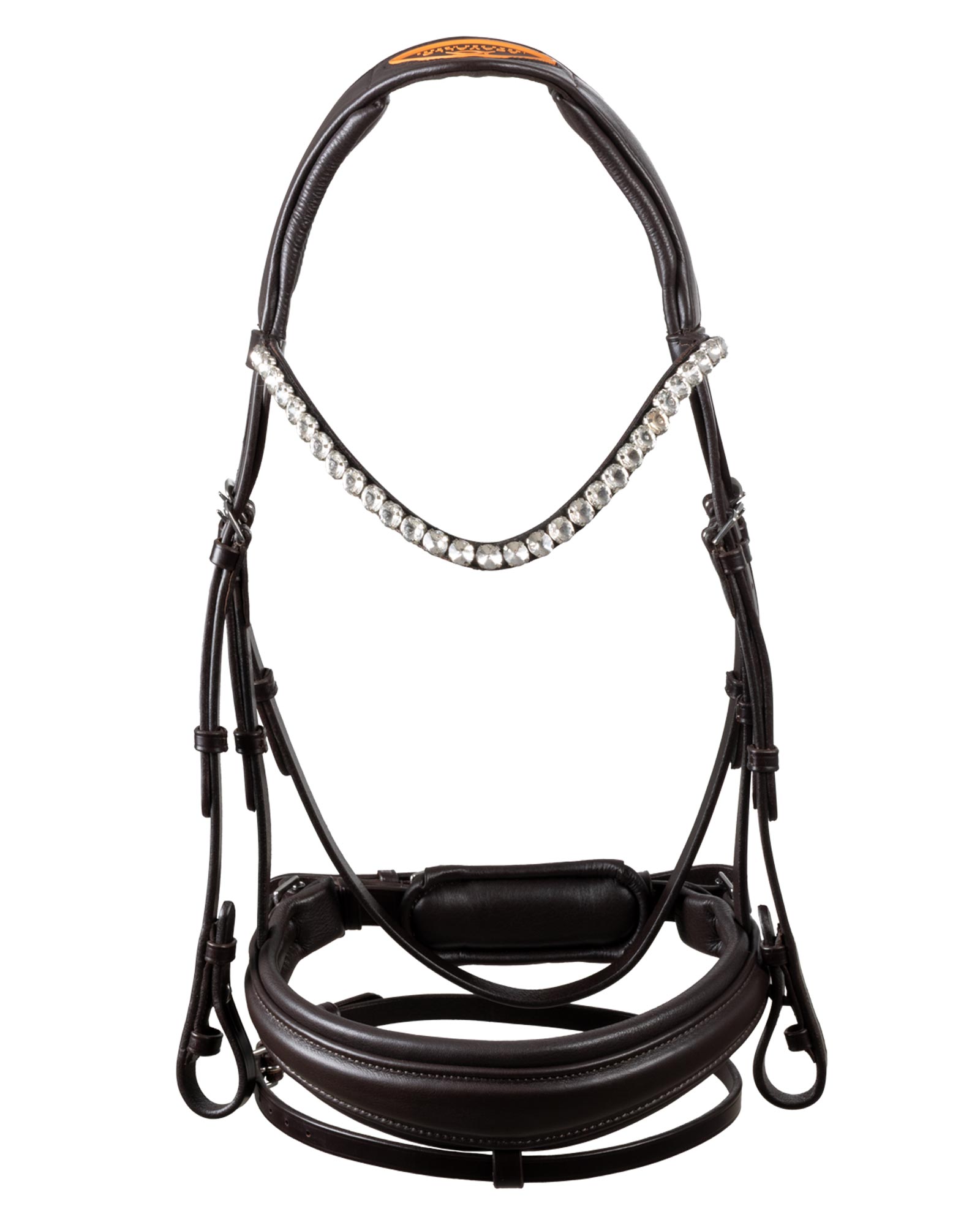 Starry night calfskin bridle