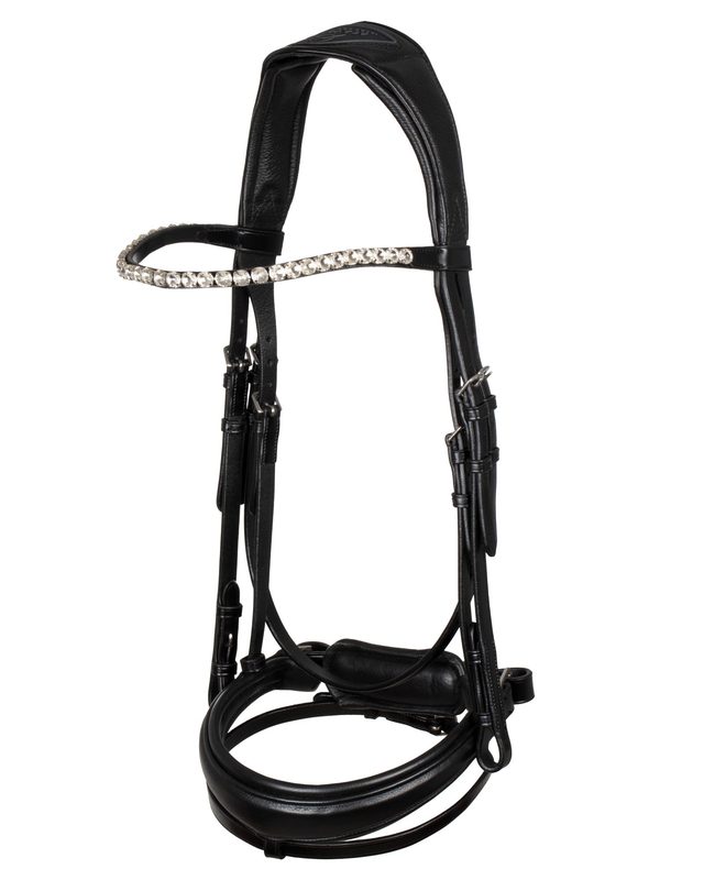 Starry night calfskin bridle