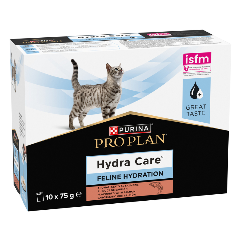 PURINA PRO PLAN FELINE HYDRA CARE Salmone - Purina Shop 10x75
