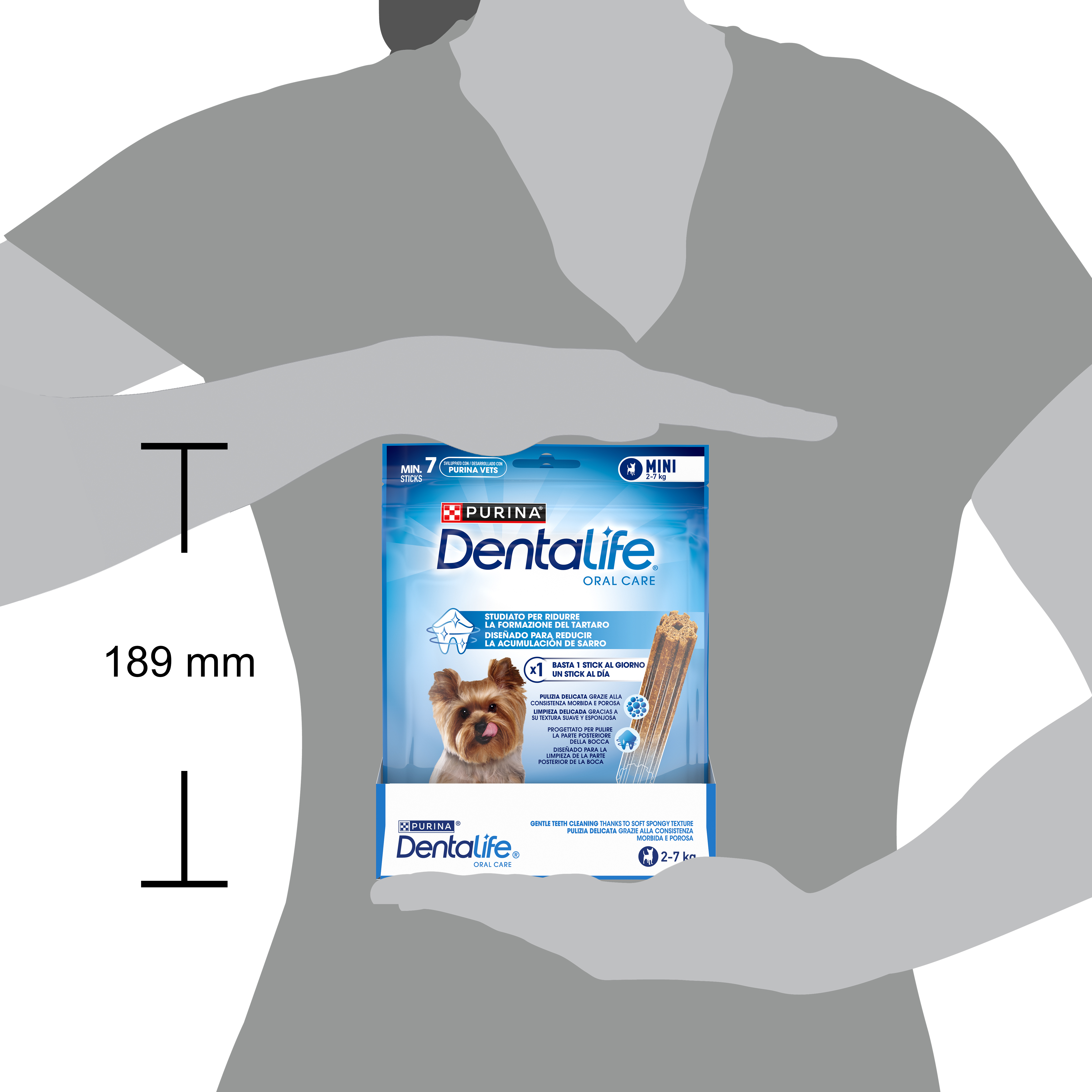 DENTALIFE Cane Snack per l'igiene orale Taglia Mini 