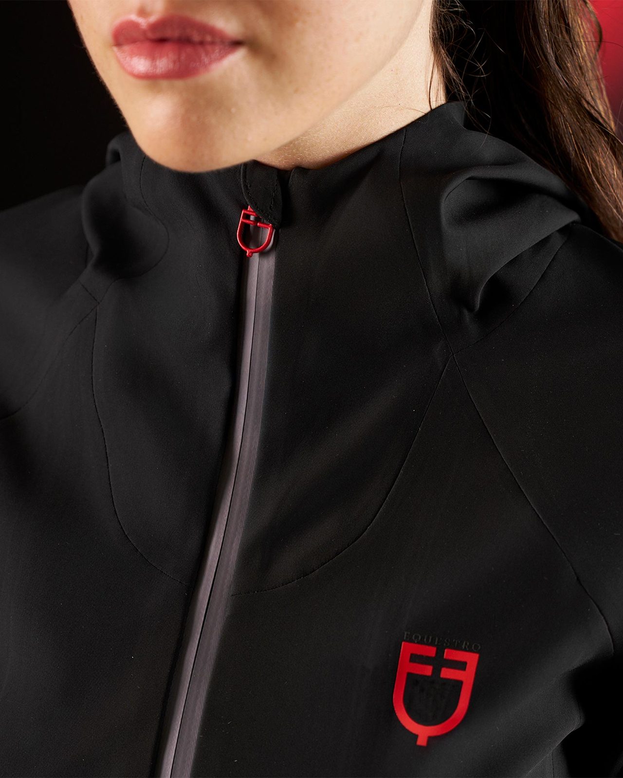 Equestro Ridertechnology women's technical hooded sweatshirt