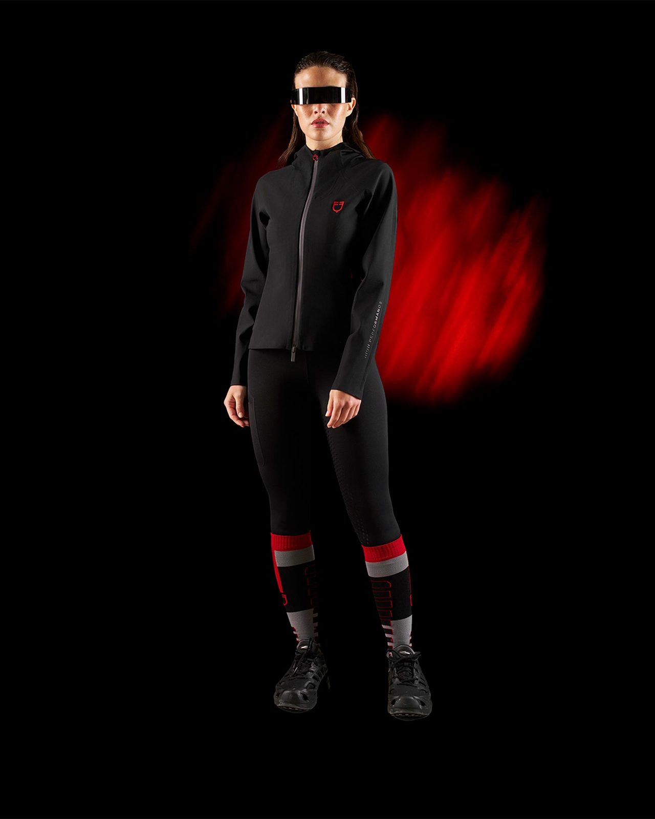 Equestro Ridertechnology women's technical hooded sweatshirt
