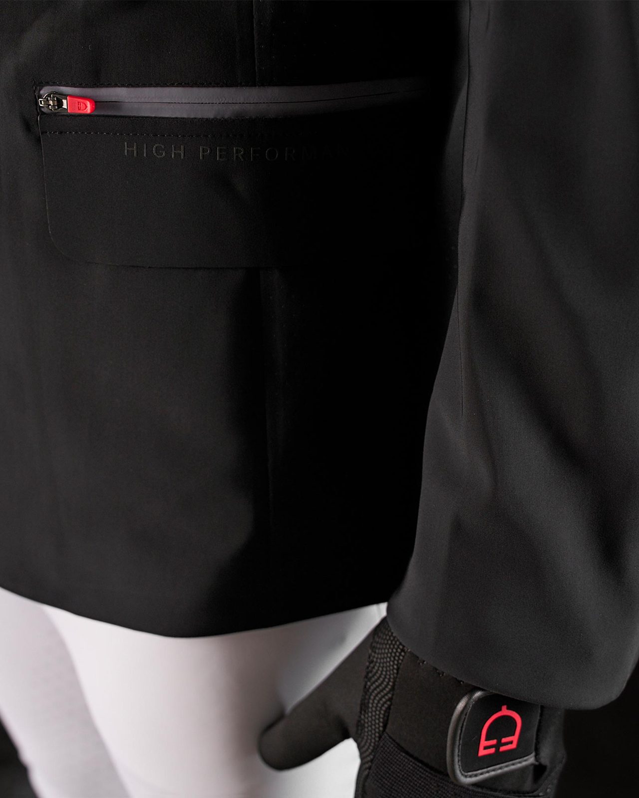 Giacca concorso uomo Equestro Ridertechnology cuciture termosaldate