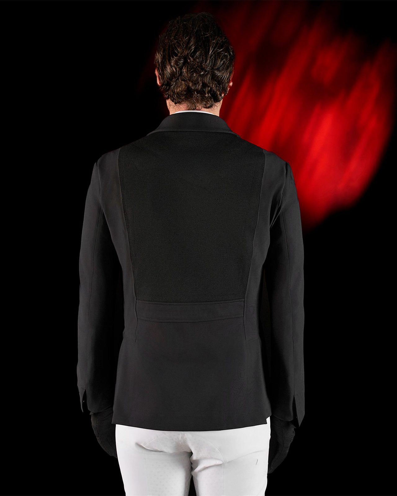 Giacca concorso uomo Equestro Ridertechnology cuciture termosaldate
