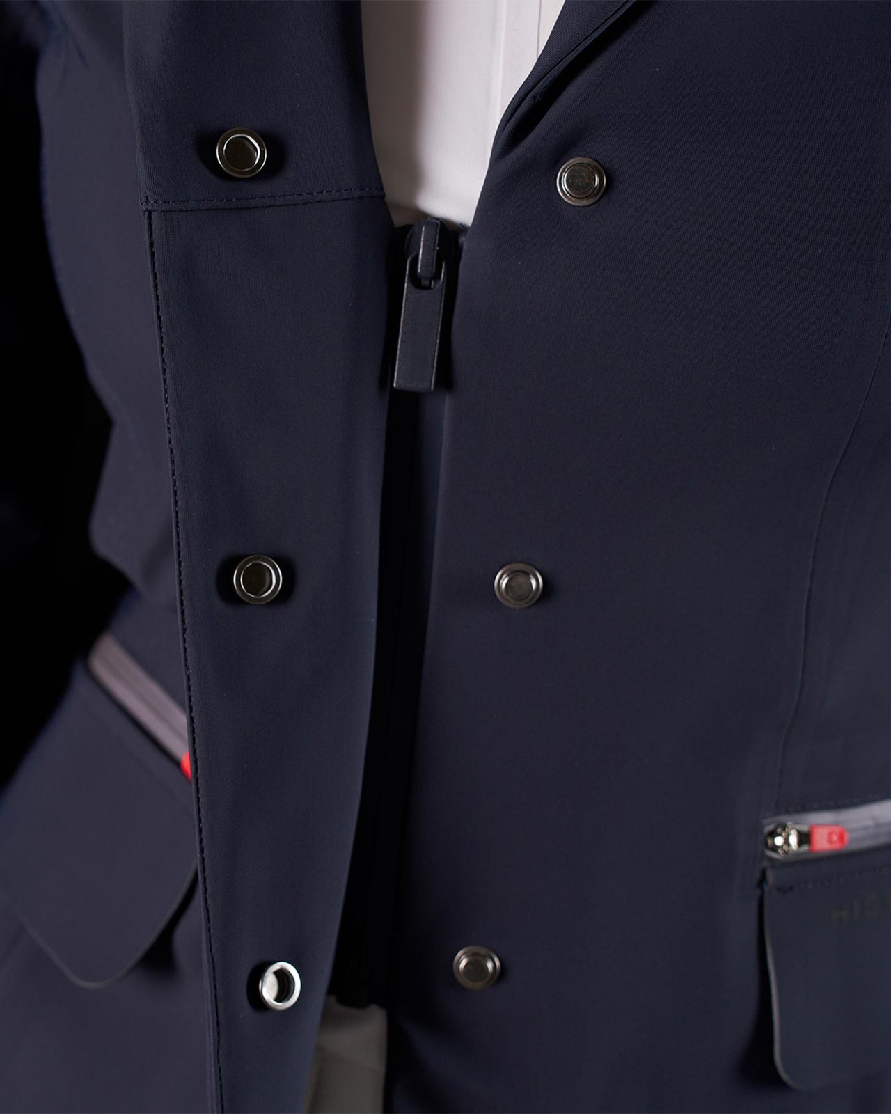 Giacca concorso donna Equestro Ridertechnology cuciture termosaldate