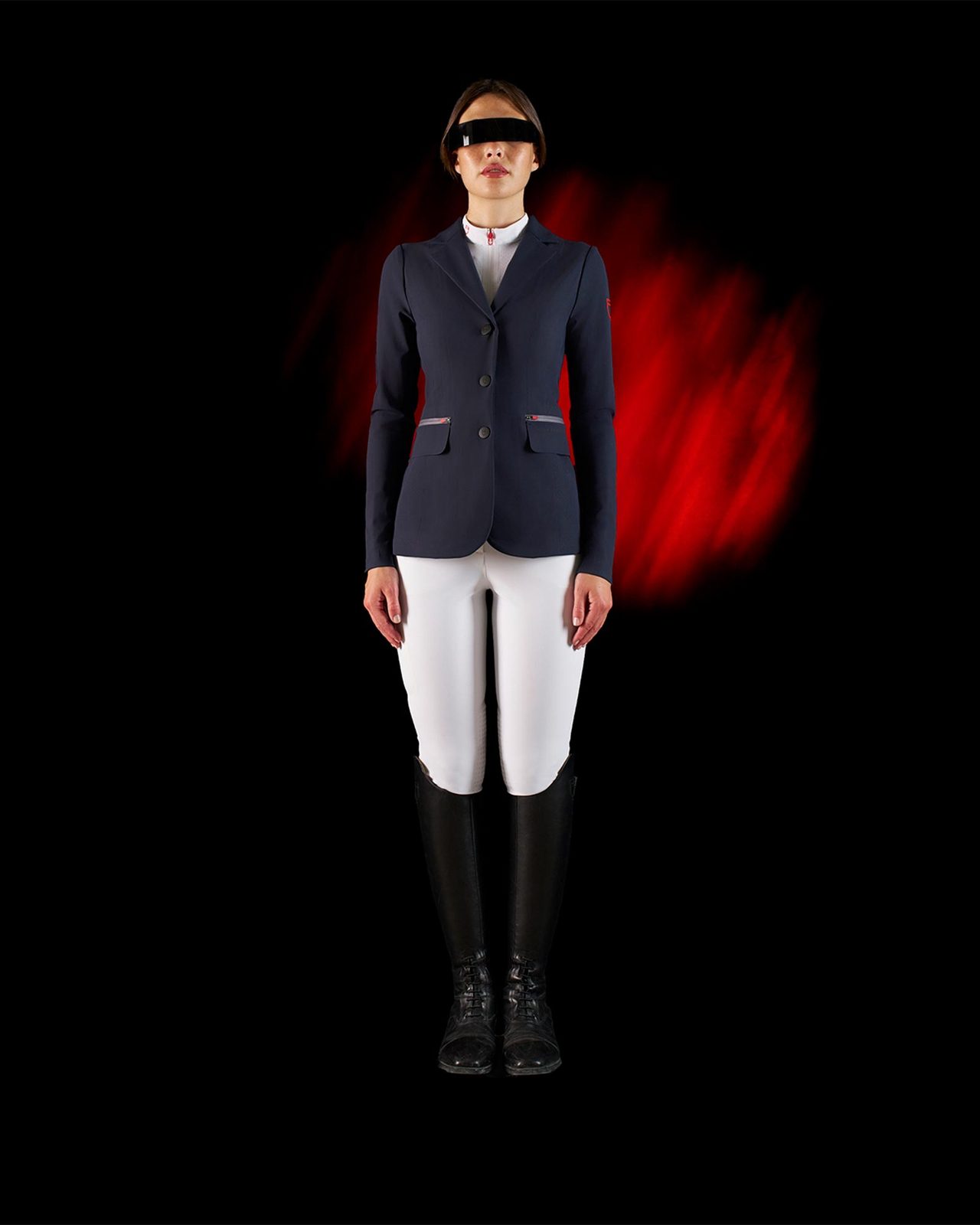 Giacca concorso donna Equestro Ridertechnology cuciture termosaldate