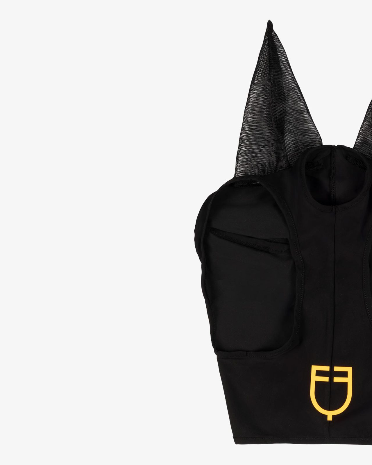 Elastane fly mask without eye net