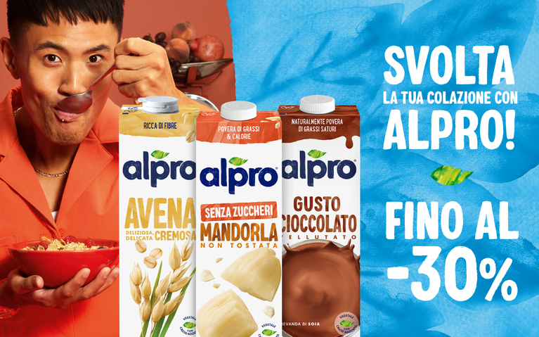Promo colazione fino al 30% di sconto