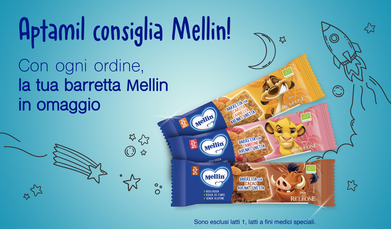 Barrette Mellin Re Leone in omaggio