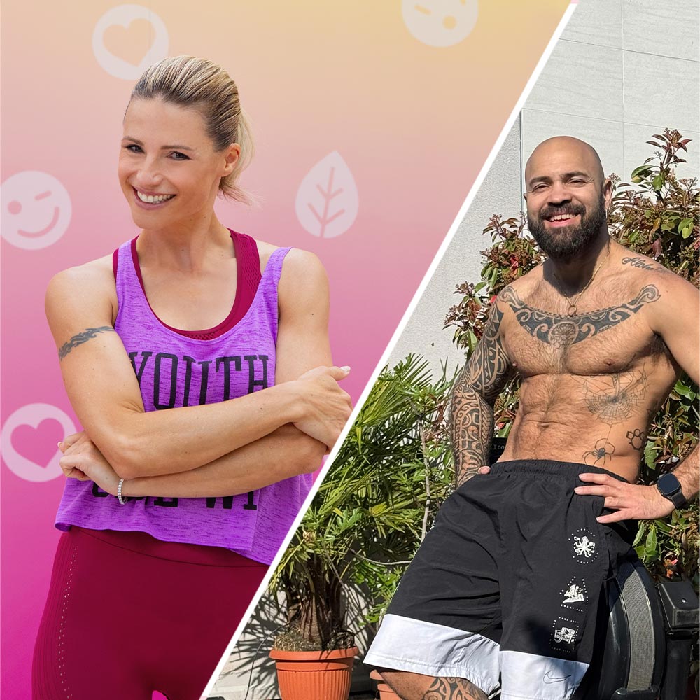 TOTAL WORK OUT con MICHELLE e PAOLO ZOTTA 
