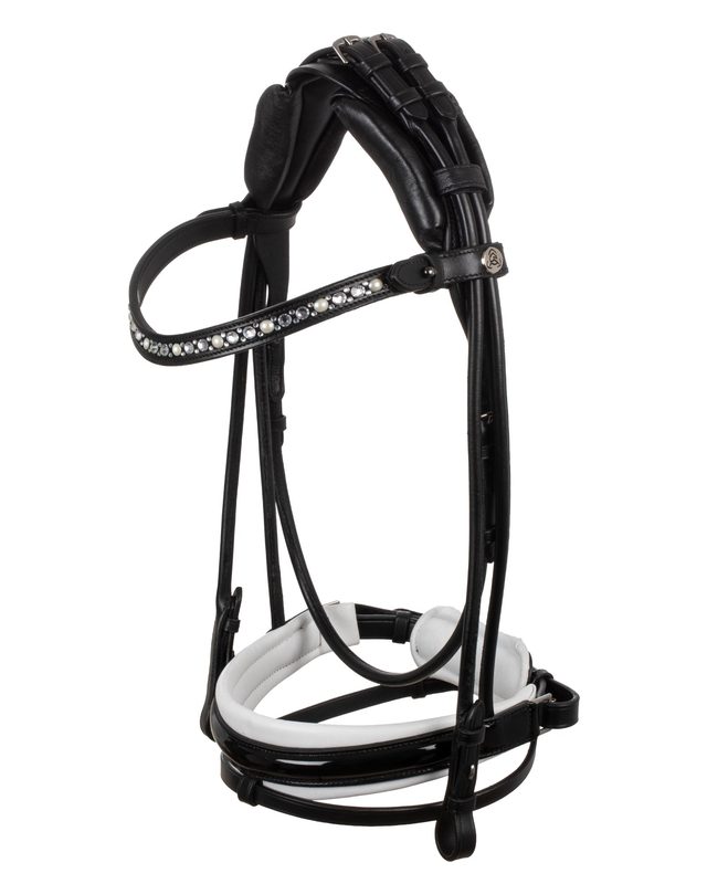 Damigella bridle calfskin