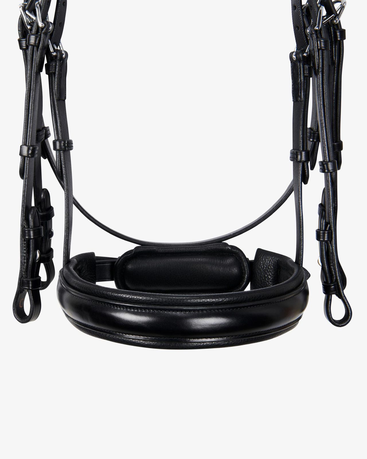 Briglia dressage in cuoio senza redini