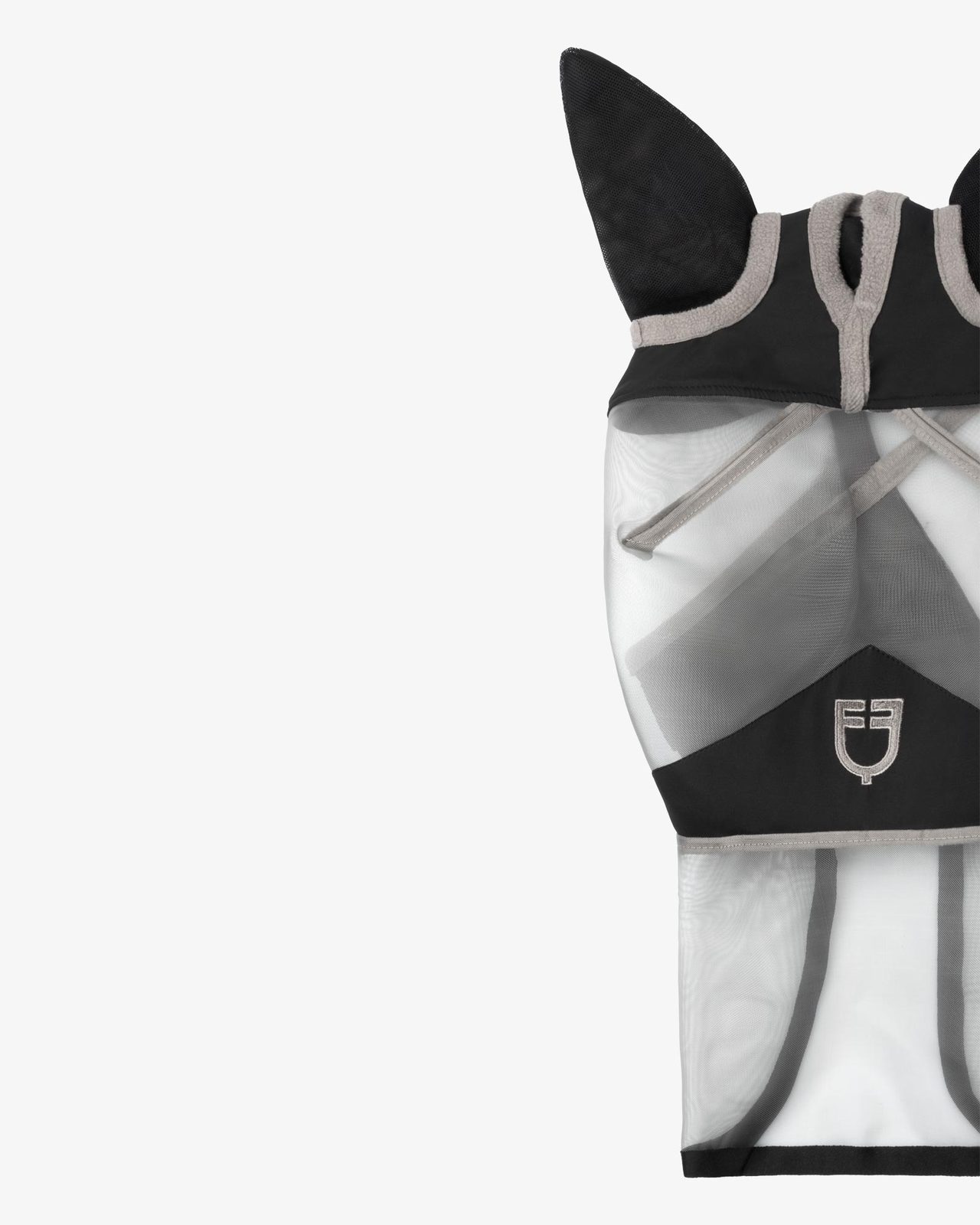 Maschera anti-mosche completa con logo