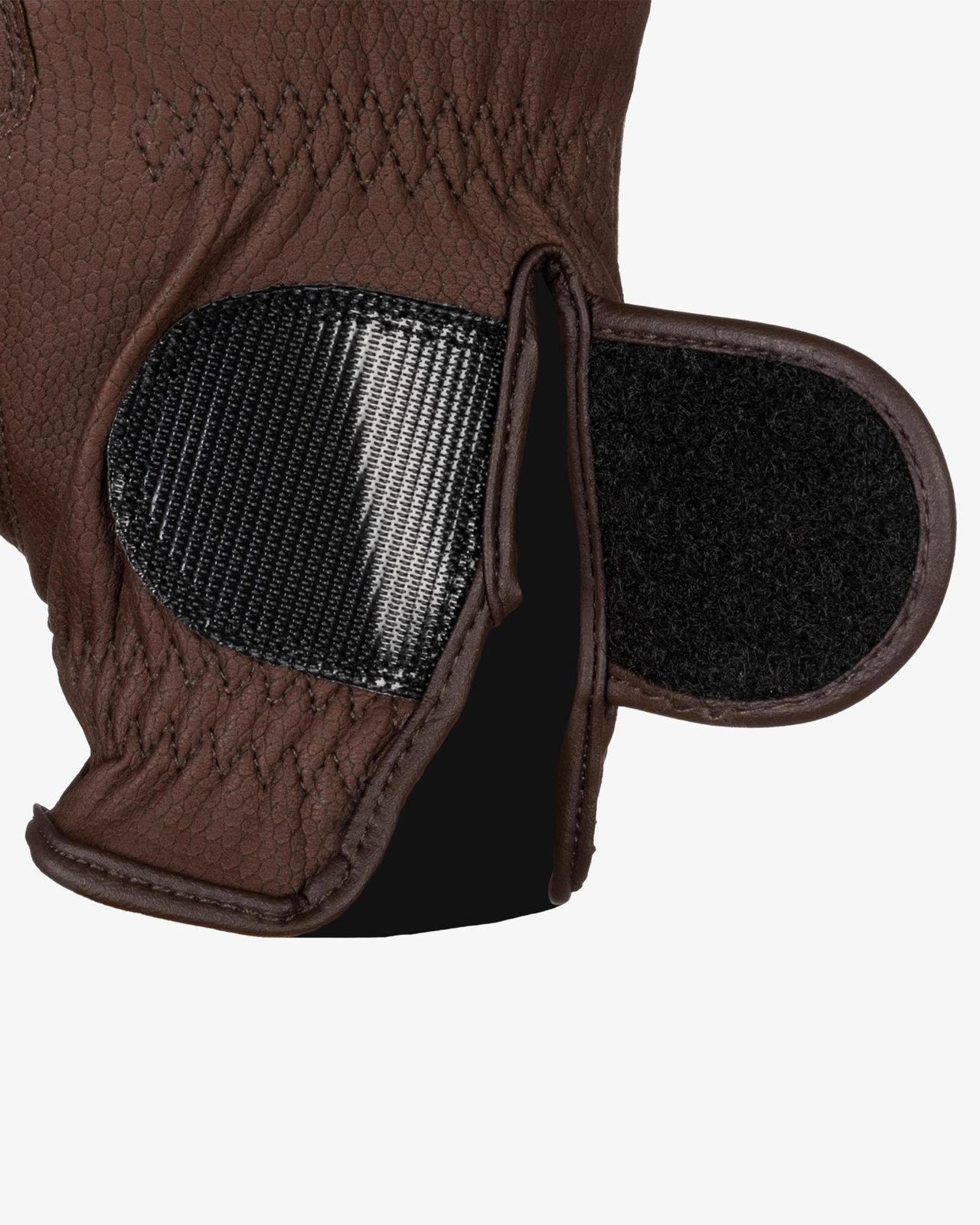 Unisex gloves in synthetic leather with tear-away closure