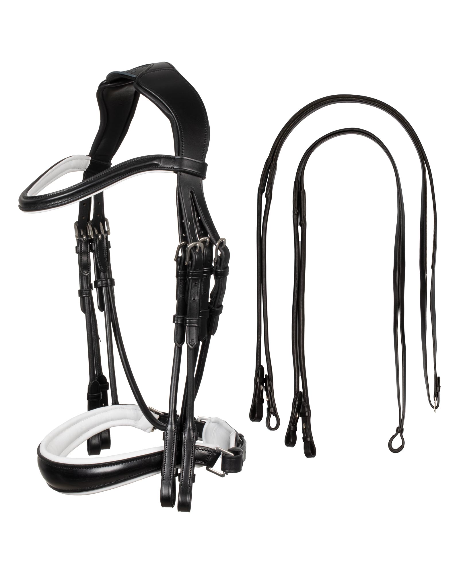 Giocanda bridle calfskin & double reins