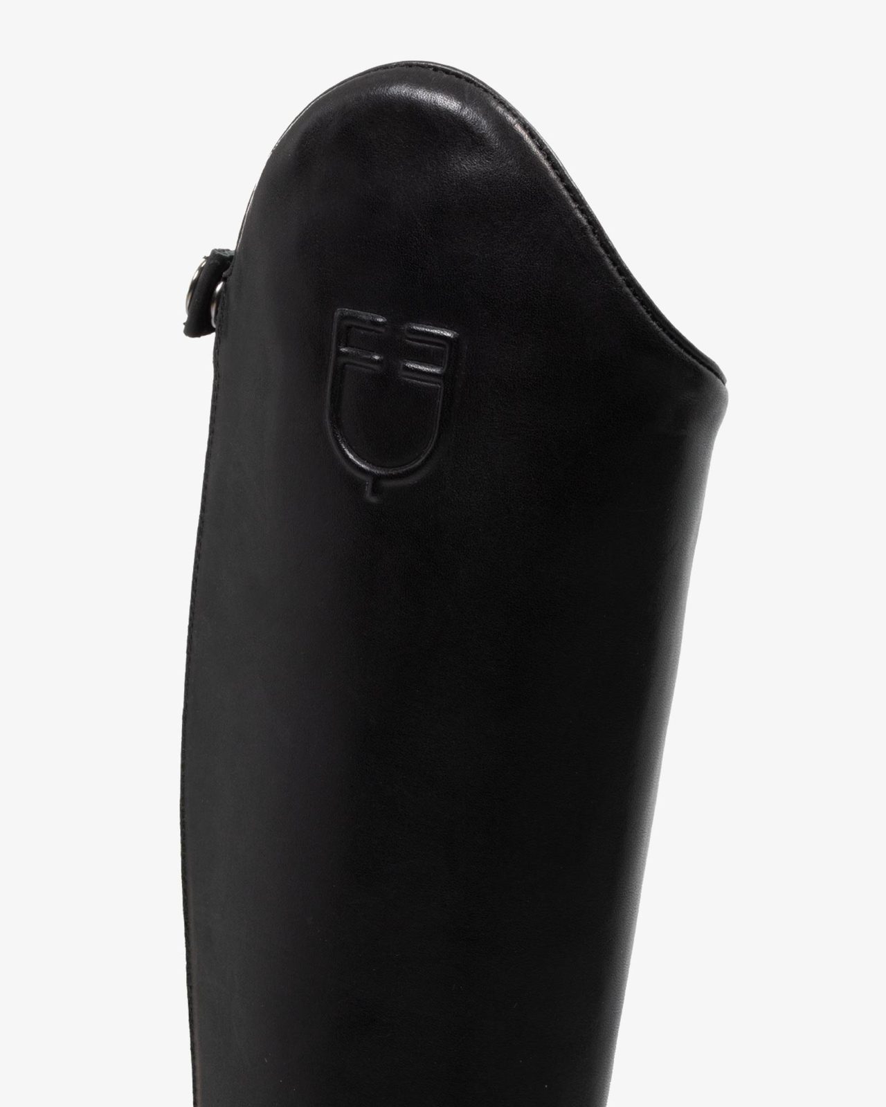 Neptune unisex leather boots with rear zipper