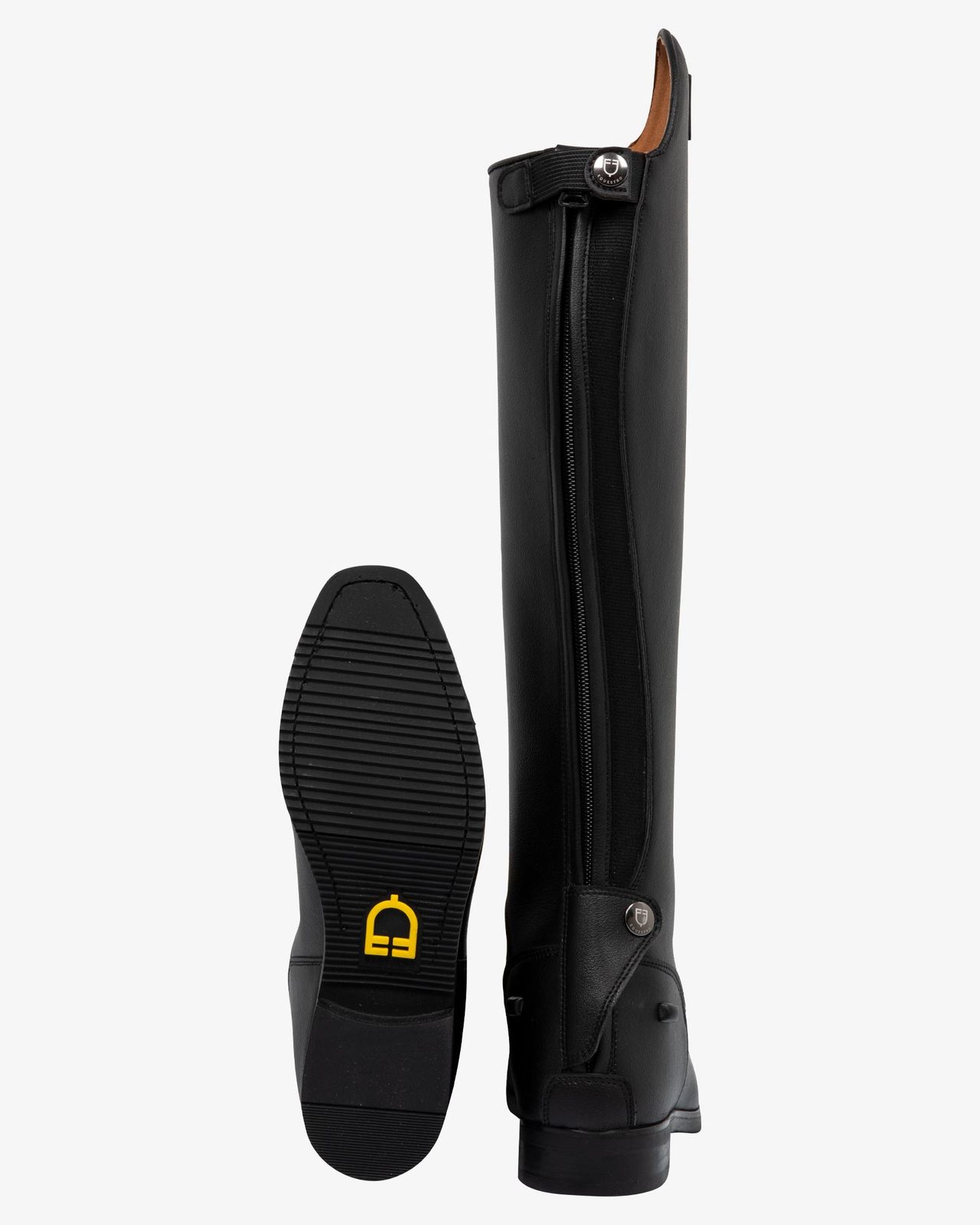 Kids' boots in coated microfibre