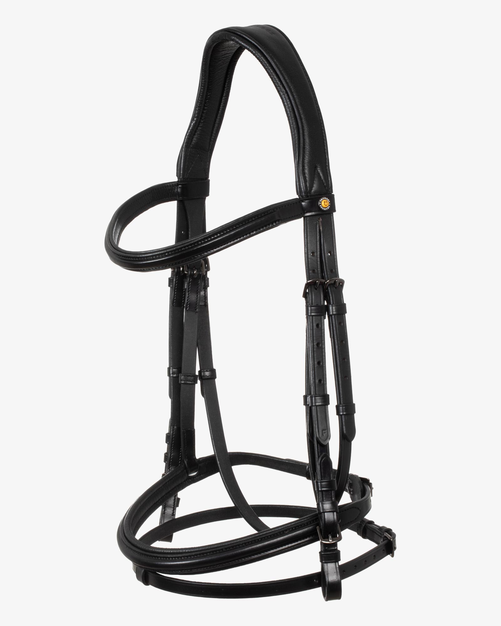 ANATOMIC LEATHER BRIDLE BLACK FITTING
