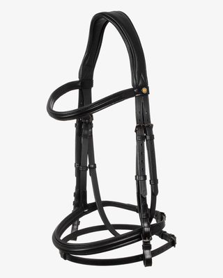 ANATOMIC LEATHER BRIDLE BLACK FITTING