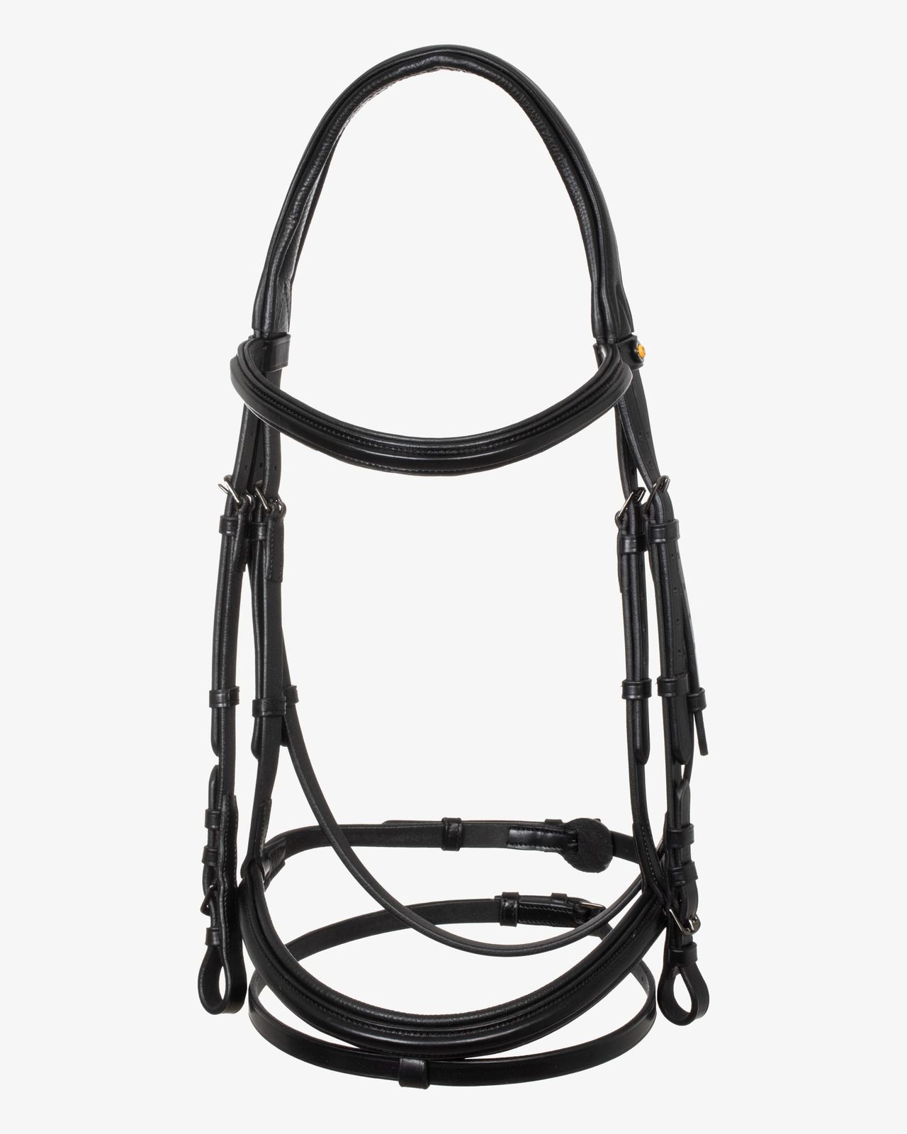 ANATOMIC LEATHER BRIDLE BLACK FITTING