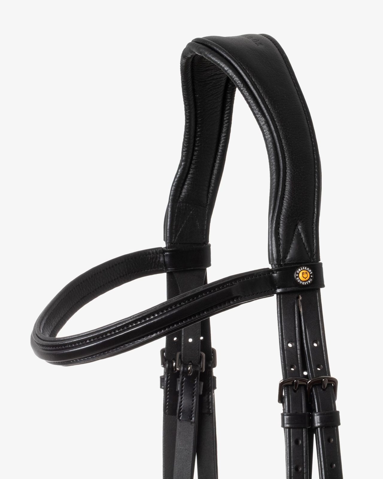 ANATOMIC LEATHER BRIDLE BLACK FITTING