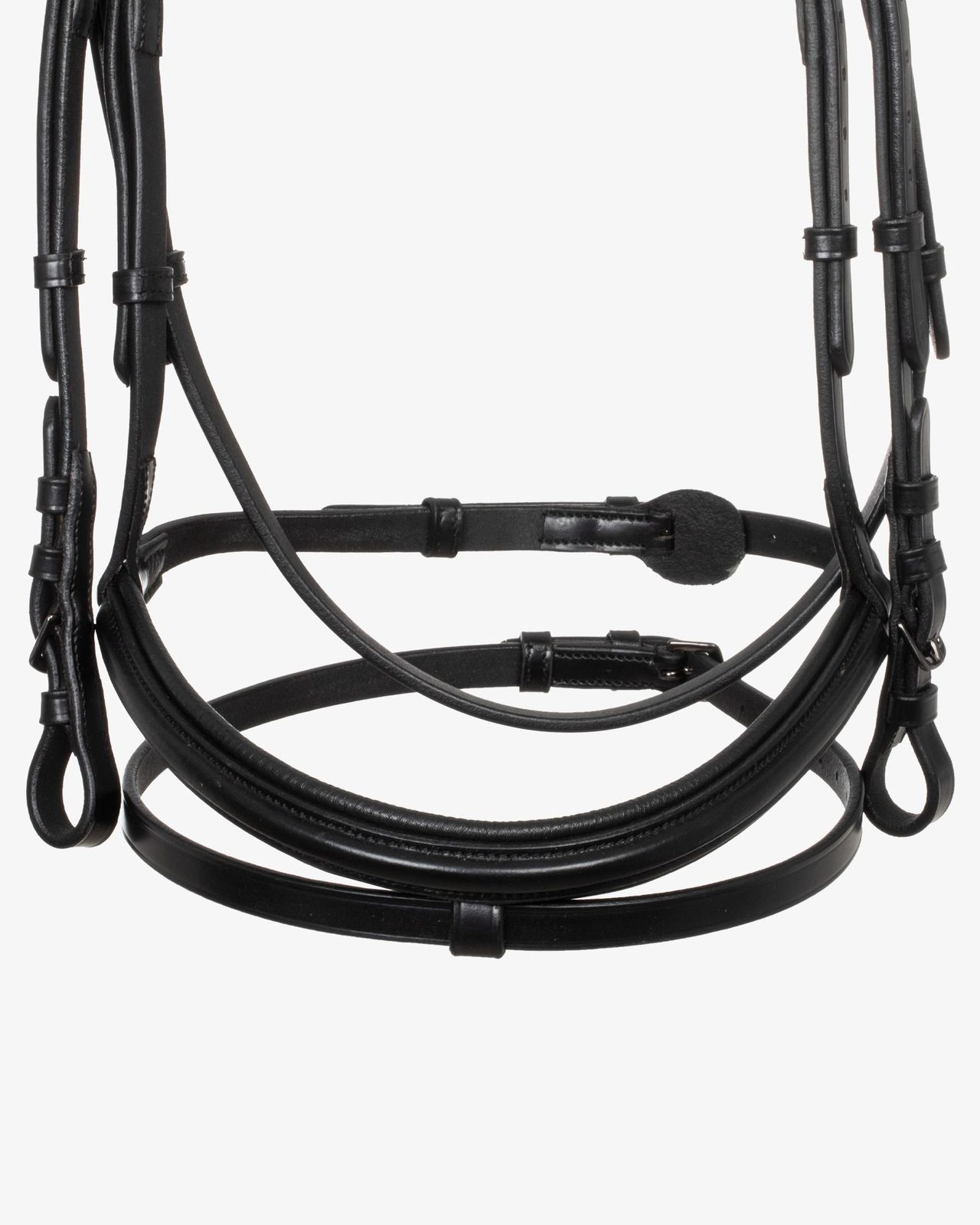 ANATOMIC LEATHER BRIDLE BLACK FITTING