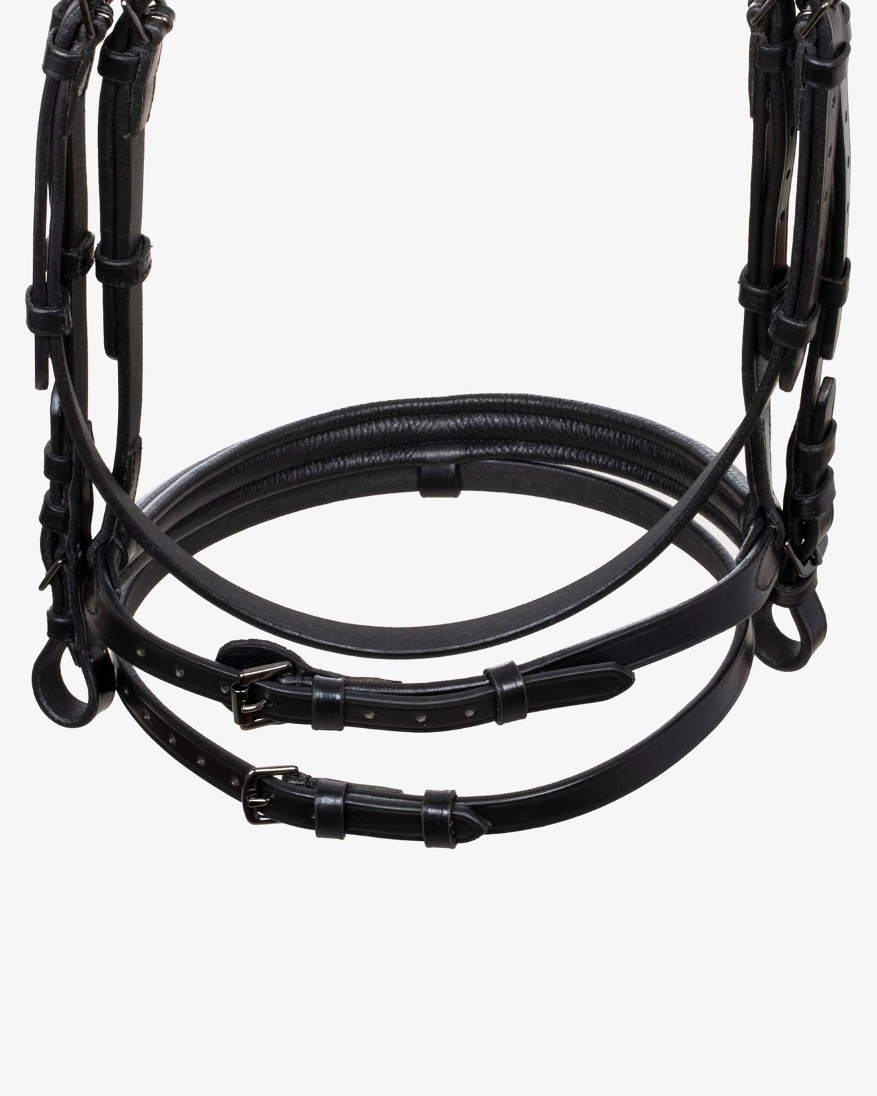 ANATOMIC LEATHER BRIDLE BLACK FITTING