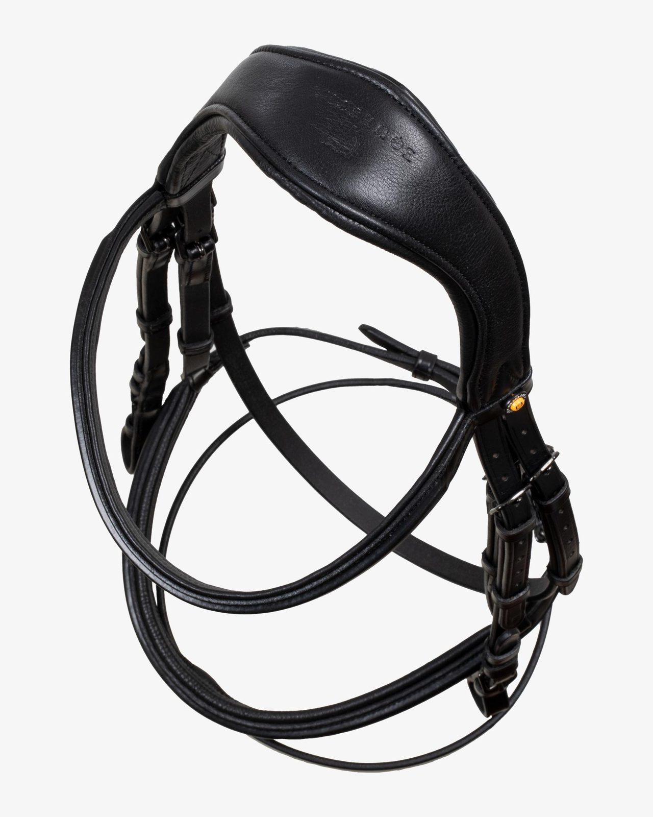 ANATOMIC LEATHER BRIDLE BLACK FITTING