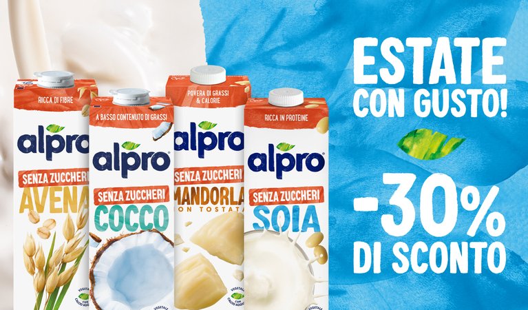 Promo Estate con gusto 30% di sconto linea Senza Zuccheri
