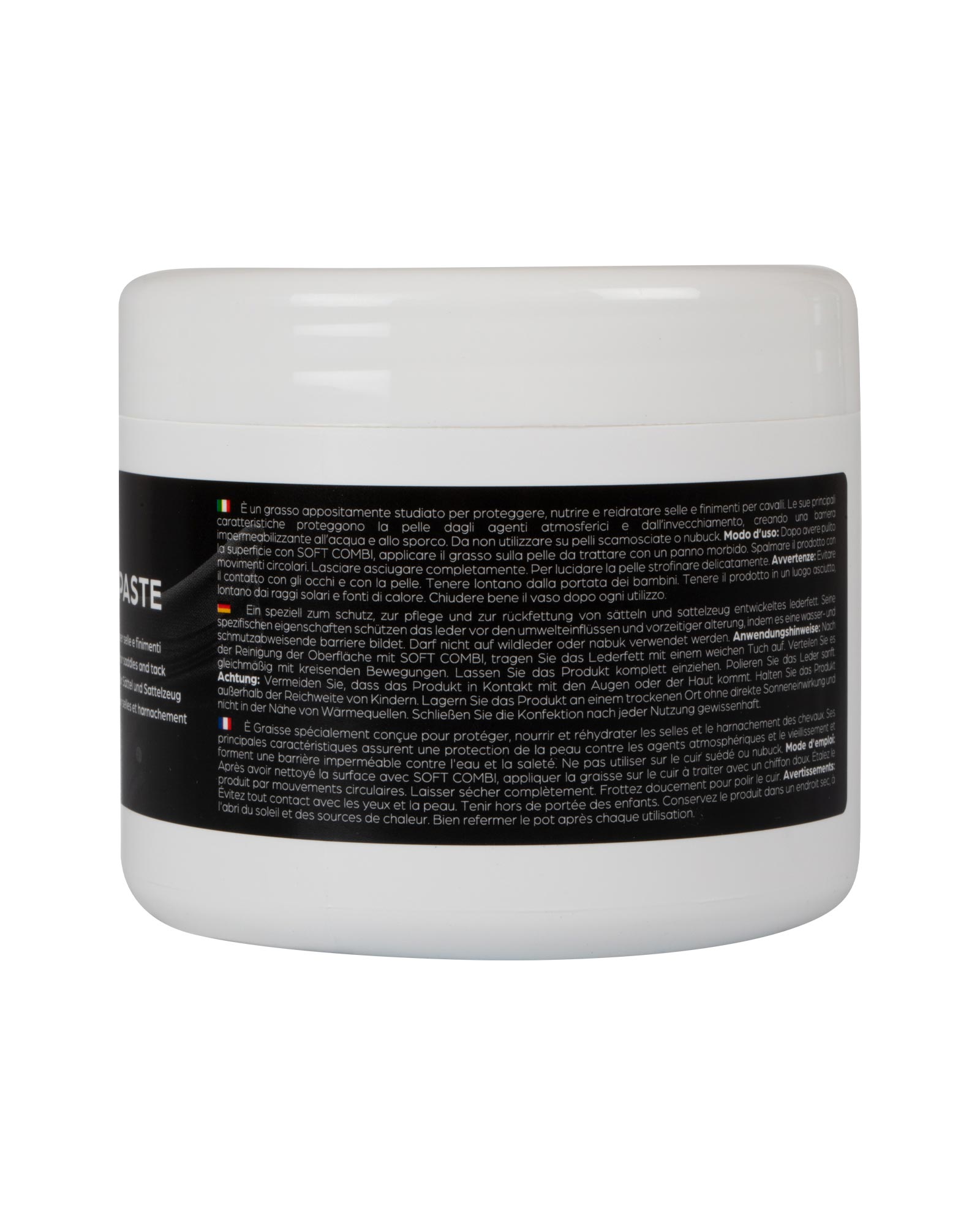Softpaste 500 ml - Pflegendes Lederfett für Sättel und Sattelzeug