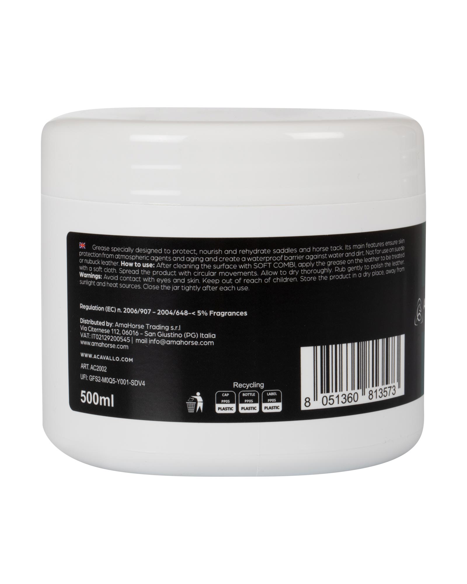 Softpaste 500 ml - Pflegendes Lederfett für Sättel und Sattelzeug