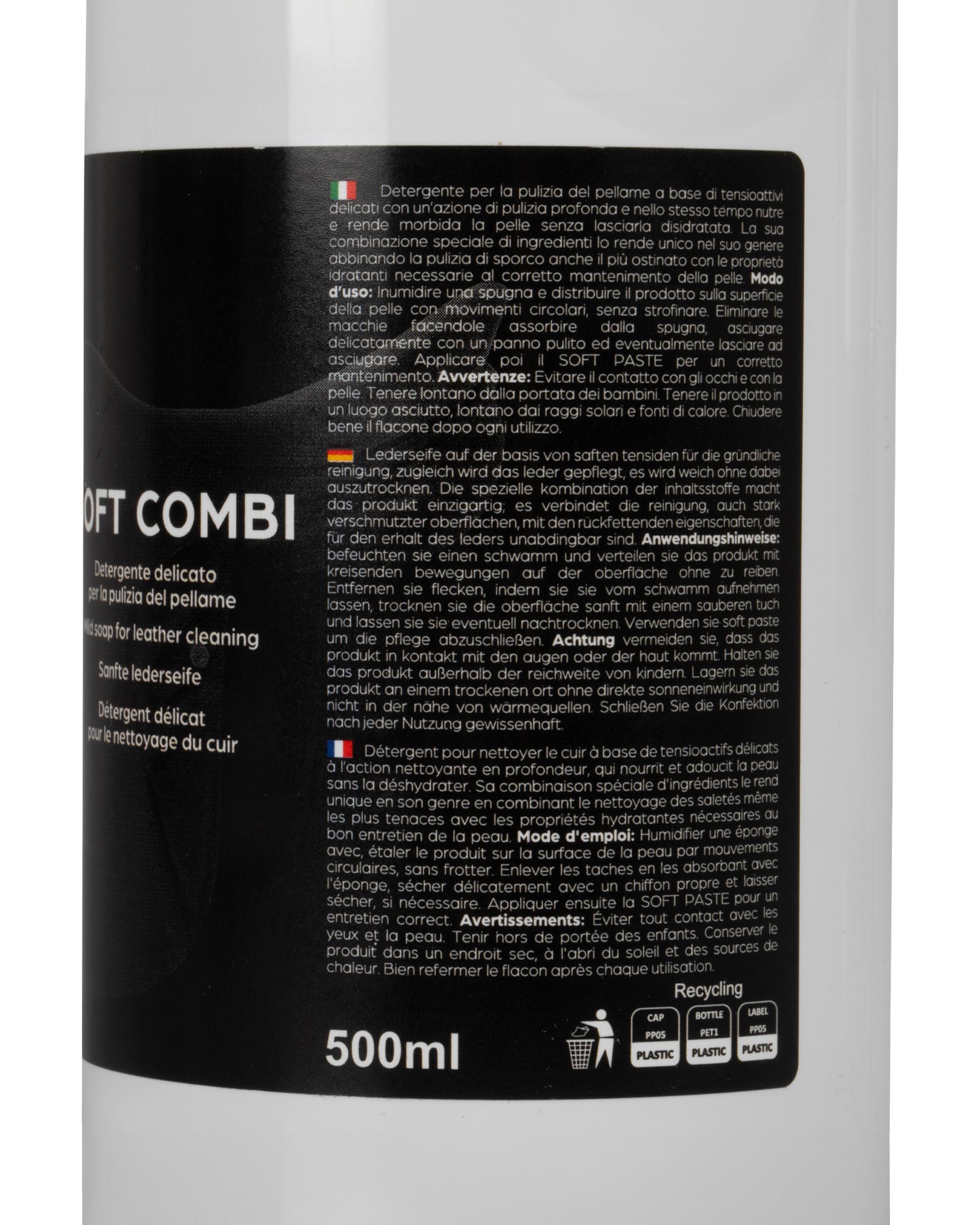 Soft Combi 500 ml - Sanfte Lederseife