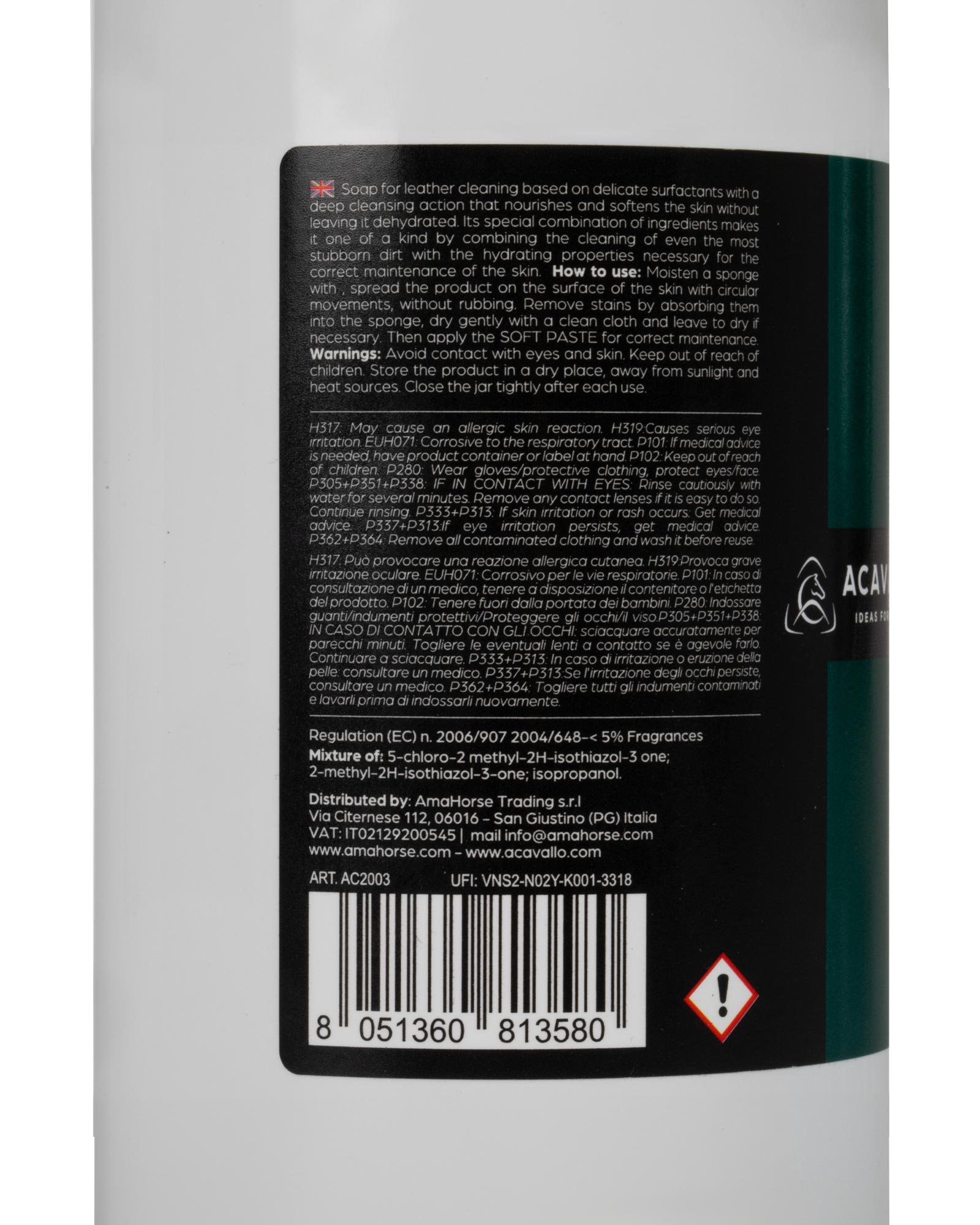 Soft Combi 500 ml - Sanfte Lederseife